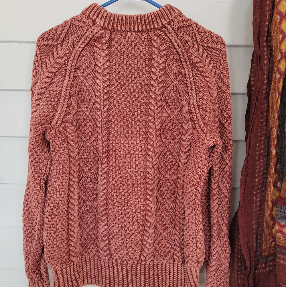 L.L. Bean Signature cotton fisherman sweater